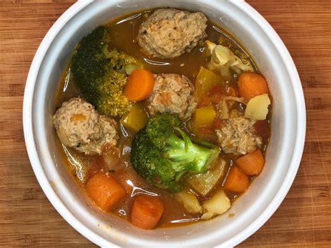 From this list, you'll find there are so many ways to create delicious desserts without a bunch or carbs and sugar. Healthy Meatball Soup Recipe- Light Italian Meatball Soup ...