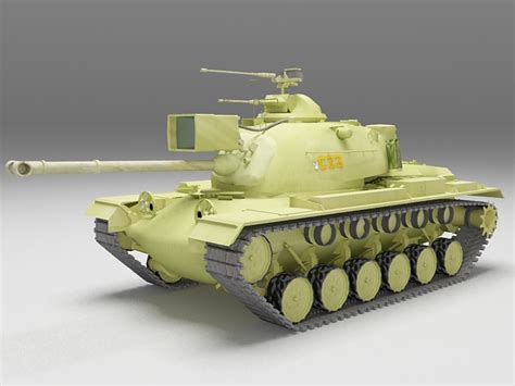 M48 Patton Tank 3d Model 3ds Max Files Free Download Cadnav