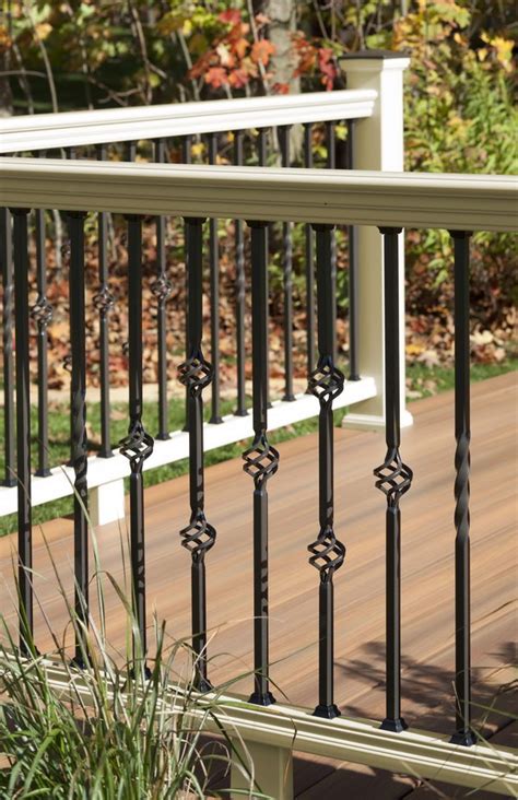 Balcony railings have much more to offer than their functional values. 20+ Creative Deck Railing Ideas for Inspiration - Hative