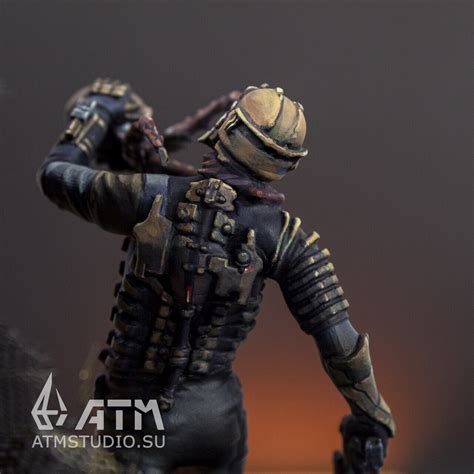 Necromorph Slayer Isaac Clarke Collectible Figurine Dead Space Atm
