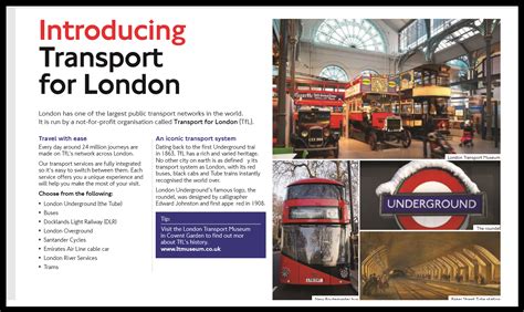 Transport For London Free Visitors Guide Canary Car Park And Wash