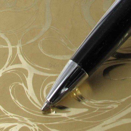 Stylo Bille Sheaffer Serie Laque Noire Chrome Beaut