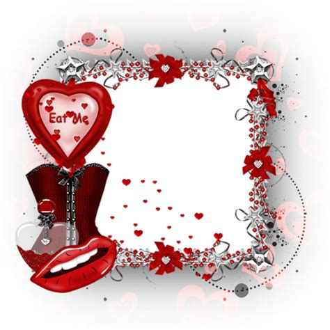 ♥ Cadre St Valentin Png Cluster Valentine Frame Png ♥