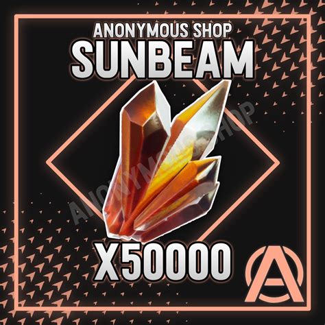 Sunbeam Crystal 50000x Game Items Gameflip