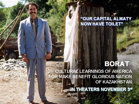 Borat Cultural Learnings Of America For Make Benefit