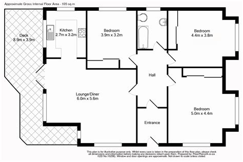 Classic Layout 3 Bedroom Apartment 105 Sqm Floorplans24 Delivers