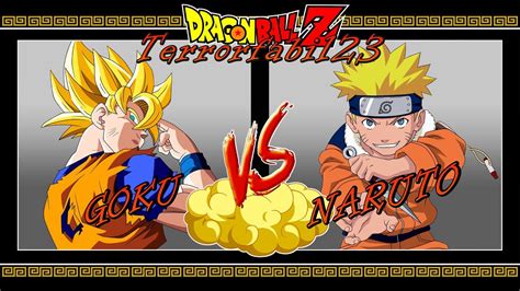 Goku Vs Naruto Youtube