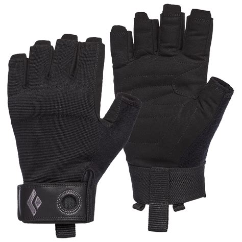 Black Diamond Crag Half Finger Gloves Gloves Buy Online