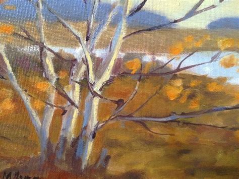 Daily Paintworks Original Fine Art By Mary Byrom Landscape