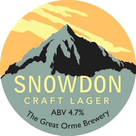 Introducing Our New Range Of Local Draught Beers Snowdon Craft Lager