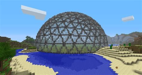 Minecraft Dome Minecraft Structures Minecraft Designs Minecraft