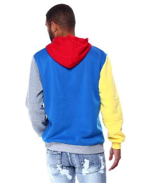 Buy Colorblock Pullover Hoodie Mens Hoodies From Buyers Picks Find