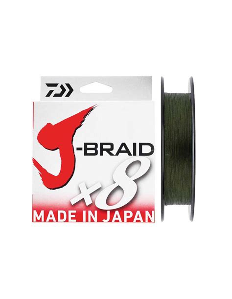 Trenzado Daiwa J Braid X8 Verde 150M