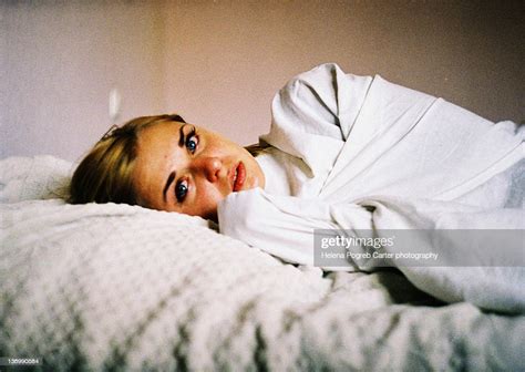 Crying Girl On Bed Photo Getty Images