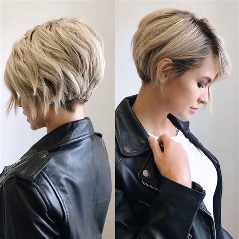 Read our topic on «2019 hairstyles: Stylish Short Hairstyles for Thick Hair, Women Short ...