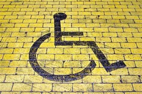 Wheelchair Icon On Parking Place Stock Image Image Of Grunge Graphic