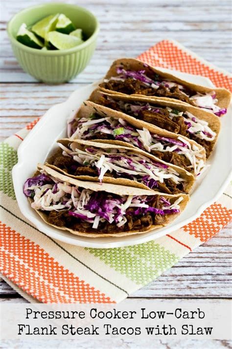 Bruce cole at saute wednesday has a quick tips on how to cook a steak. Low-Carb Flank Steak Tacos (Video) - Kalyn's Kitchen