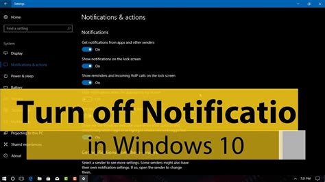 How To Turn Off Notification And System Sounds In Windows 10 Windows