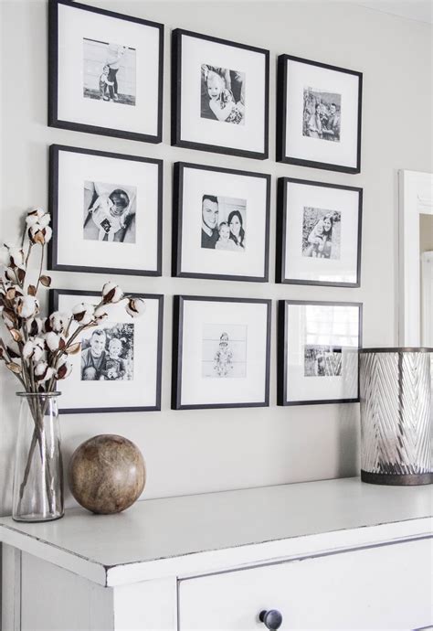 Master Bedroom Black & White Gallery Wall | Darling Do