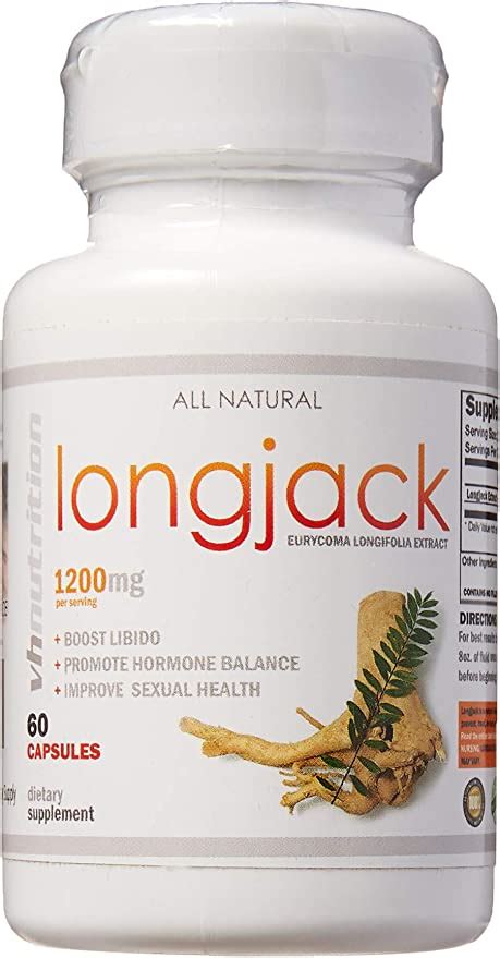 vh nutrition longjack 1200mg tongkat ali supplement 200 1 eurycoma lonolia extract