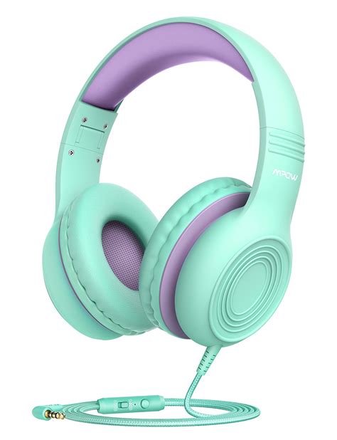 Mpow Ch6s Kids Headphones Cute Colorful Wired For Kids Teens Children