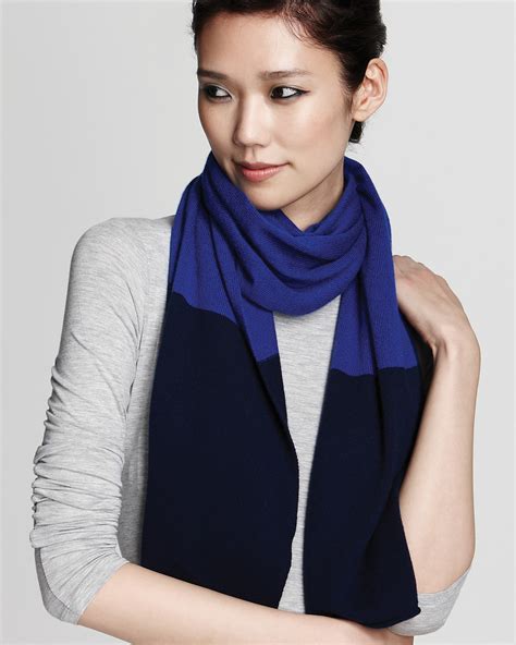 Magaschoni Cashmere Color Block Scarf Bloomingdales