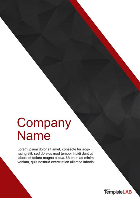 46 Amazing Cover Page Templates Word Powerpoint Psd