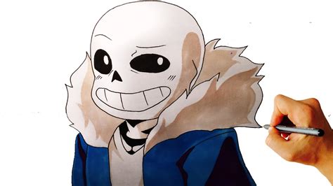 How To Draw Sans From Undertale Easy Step By Step Drawing Youtube