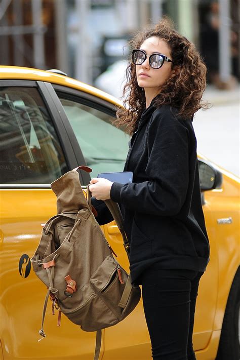 The emmy nominations were shared on tuesday with the crown and the mandalorian leading. Emmy Rossum Street Style - Leaving a Cab in New York 05/24 ...