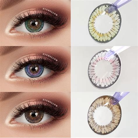 Floria Colored Contacts For Astigmatism Colored Eye Contacts Colored