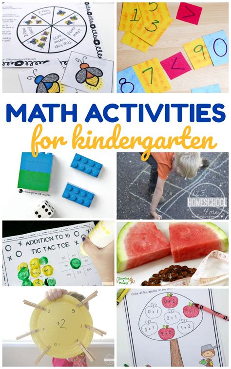 Kindergarten Worksheets And Games 20 Kindergarten Math Activities