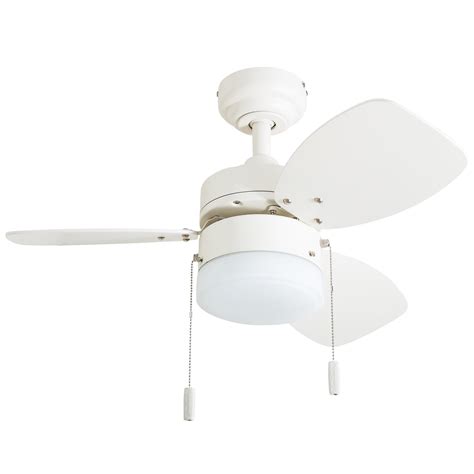 Honeywell Ocean Breeze 30 White Small Led Ceiling Fan With Light
