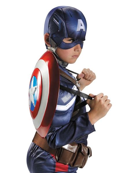 Child Captain America Shield Spirit Halloween Halloween Costume