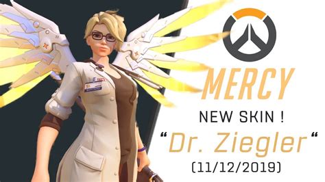 New Legendary Mercy Skin Doctor Ziegler Overwatch Youtube