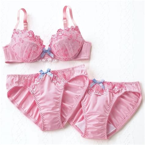 Matching Satin Bra And Panty Sets Ibikinicyou