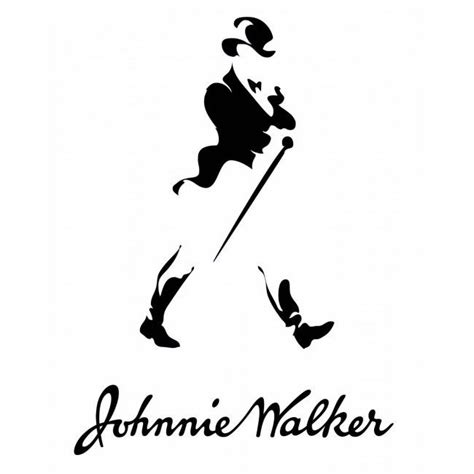 Old Johnnie Walker Logo Sticker Decal For Bikes Cars And Laptop Johnnie Walker Logo Walker