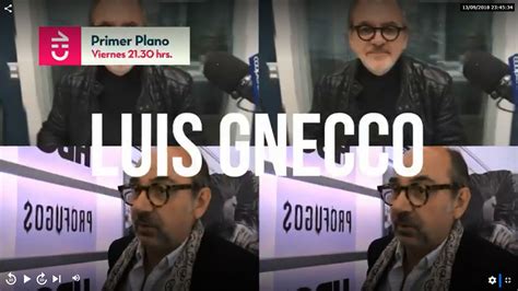 Es un actor, chileno de teatro, cine y televisión. Luis Gnecco estará en "Primer Plano" tras criticar a la farándula - Cooperativa.cl