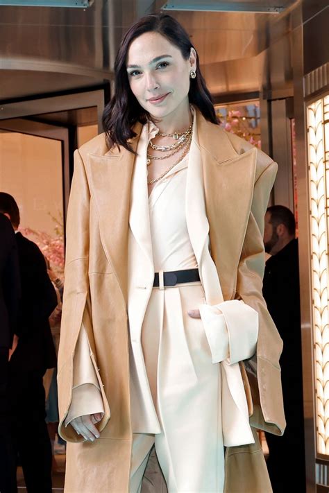 GAL GADOT at Tiffany & Co’s Landmark Ribbon Cutting Ceremony in New