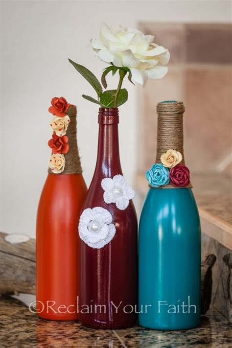 17 Best Images About Wine Bottle Craft On Pinterest Twine Wrapped