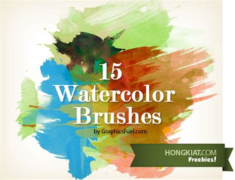 Look What I Found Watercolor Brushes