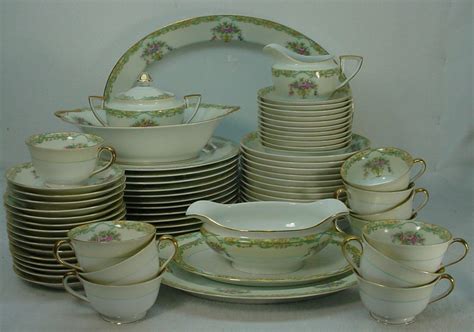 Is it safe to eat off old china? NORITAKE china ARVANA 89483 pattern 89-piece SET SERVICE ...