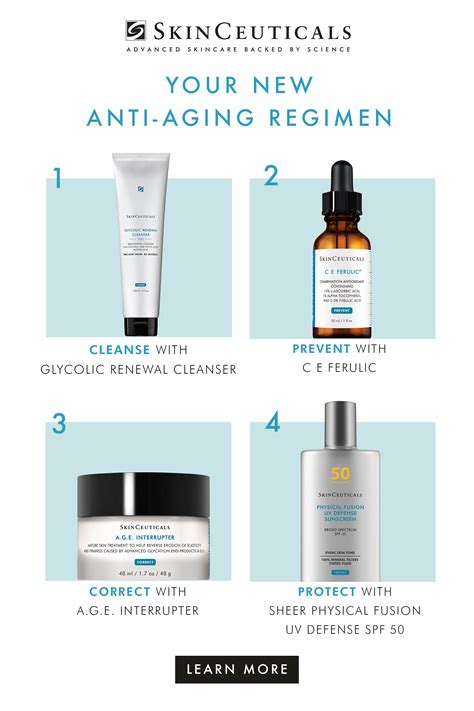 Your New Anti-Aging Regimen | Anti aging regimen, Anti aging skin