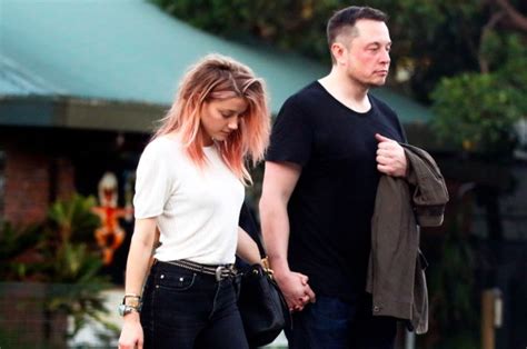 Amber Heard And Elon Musk Photographed Together Page Six