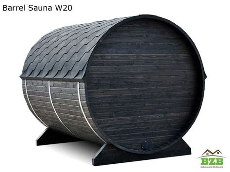 2 4 Person Barrel Sauna W20 Bzb Cabins Barrel Sauna Sauna Diy