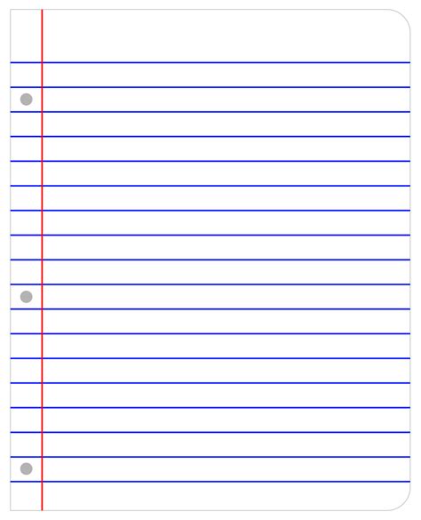 Free Printable Wide Ruled Lined Paper Get What You Need For Free