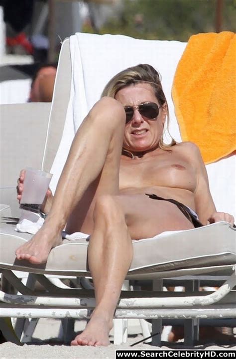 French Journalist Claire Chazal Topless In South Beach Babe Teen Girl Topless