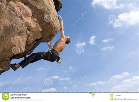 Extreme Rock Climbing Stock Photo Image Of Climbing 11202432