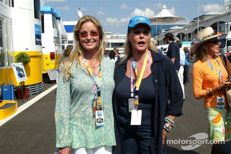 John Dereks Wives Convention Bo Derek And Ursula Andress Formula 1