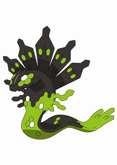 Pokémon Details And Artworks For The New Zygarde Formes Perfectly