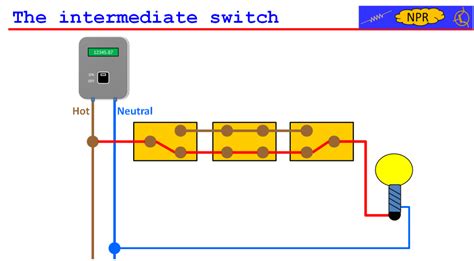 Lamps Controlled From Three Locations The Intermediate Switch Theory